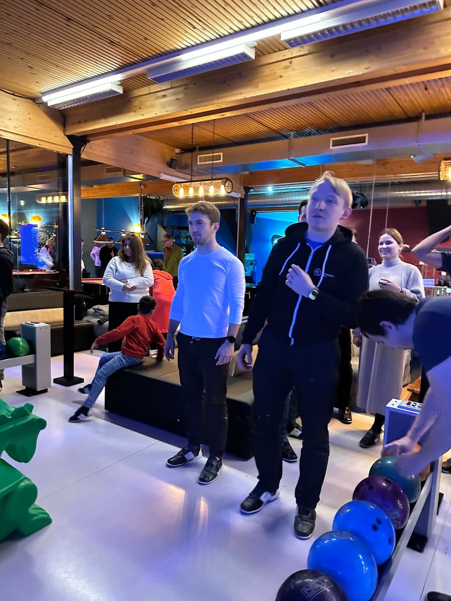 Namespace team photo from December 2022