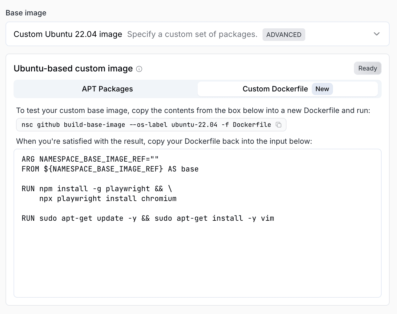 profile-dockerfile-based-custom-base-images