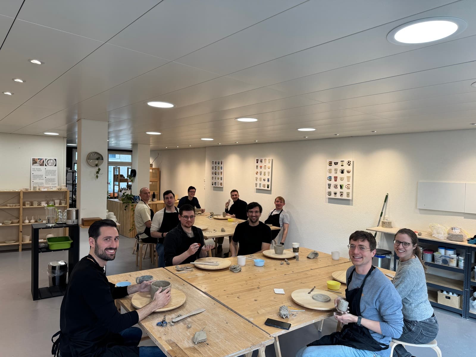 Namespace team photo from February 2025